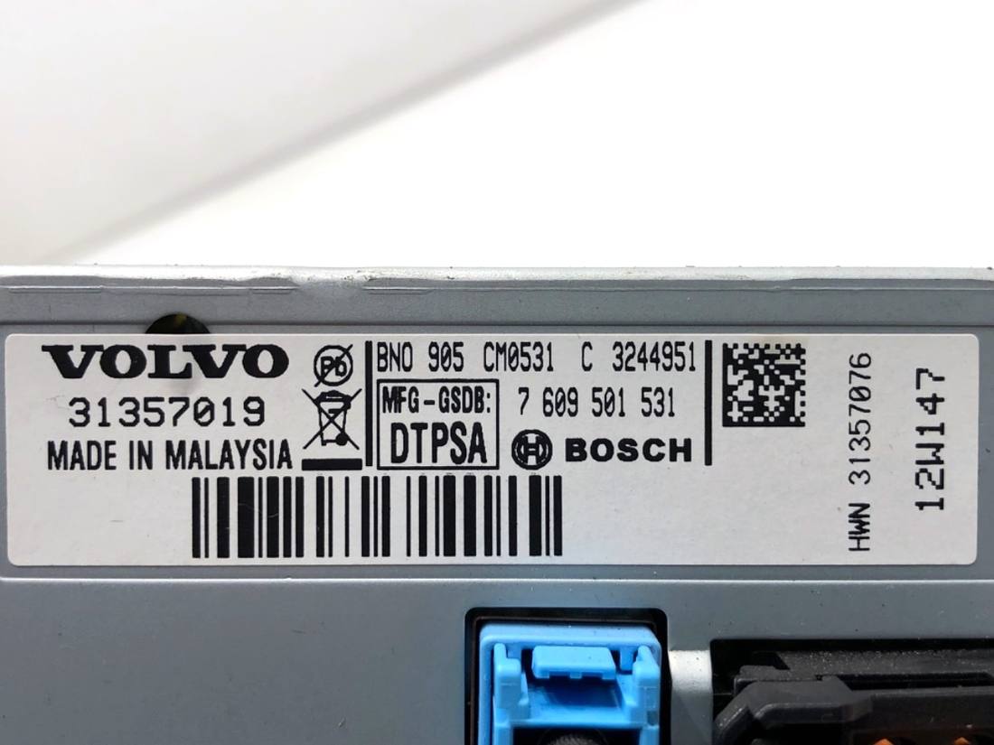 Монитор дисплей бортовой компьютер Volvo S80 31357019 — фото детали 4