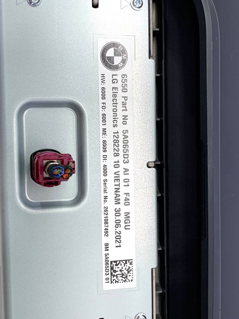 Монітор дисплей бортовий комп'ютер BMW 2 F45 F46 5A065D3 — фото деталі 4
