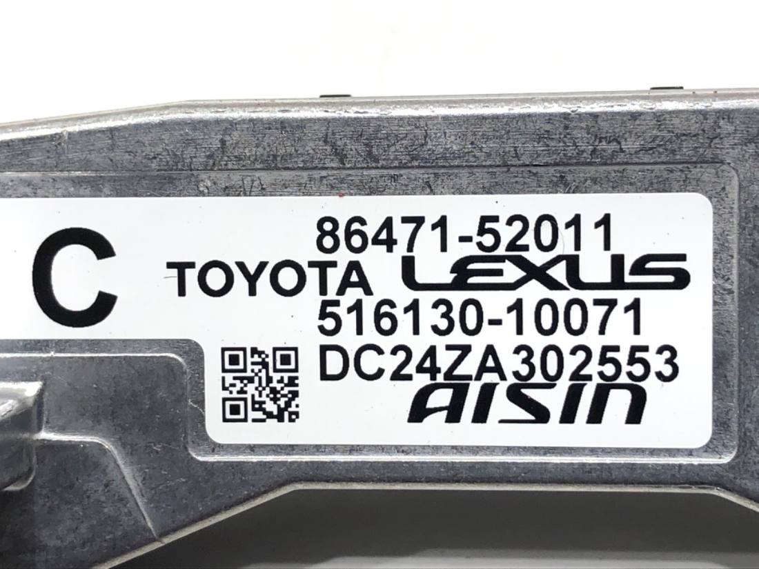 Монітор дисплей бортовий комп'ютер Lexus LBX 86471-52011 — фото деталі 5