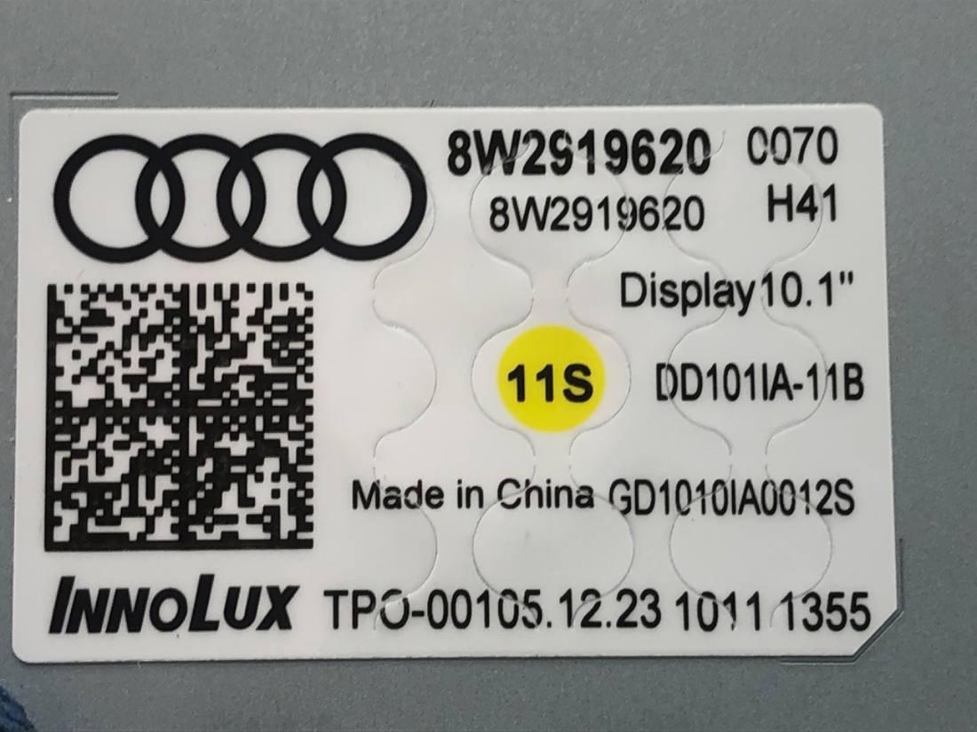 Монитор дисплей бортовой компьютер Audi A4 B9 8W2919620 — фото детали 7
