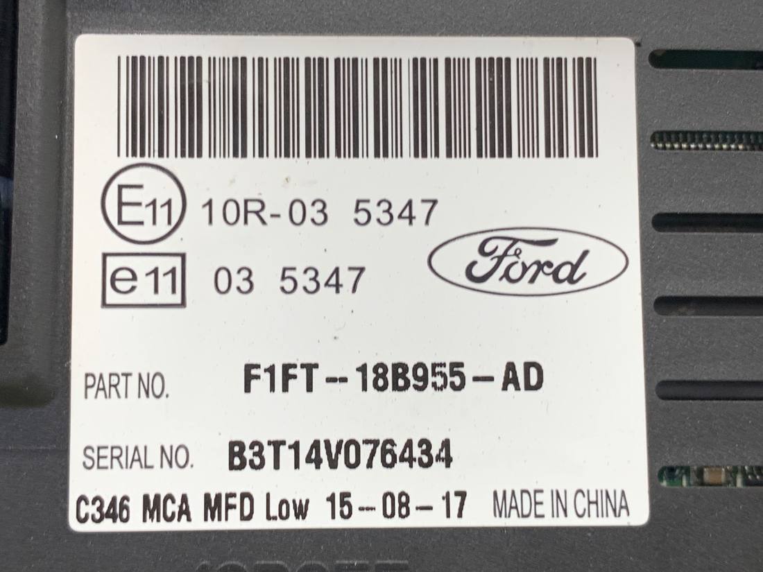 Монітор дисплей бортовий комп'ютер Ford Focus F1FT-18B955-AD — фото деталі 5