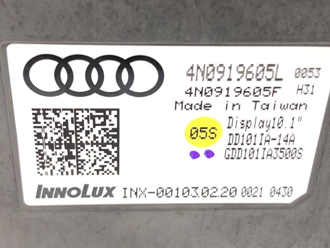 Монитор дисплей бортовой компьютер Audi A8 D5 4N0919605L — фото детали 5