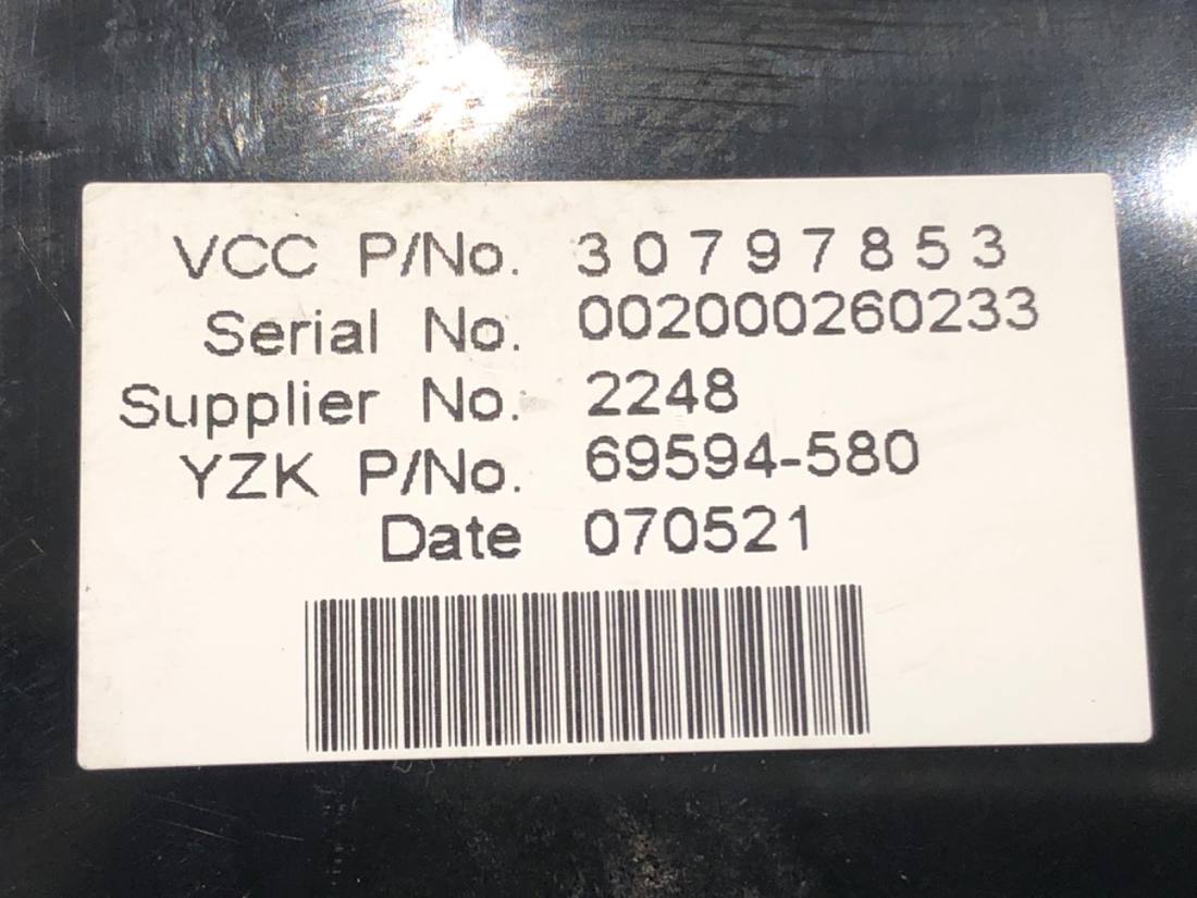 Монітор дисплей бортовий комп'ютер Volvo V50 30797853 — фото деталі 4