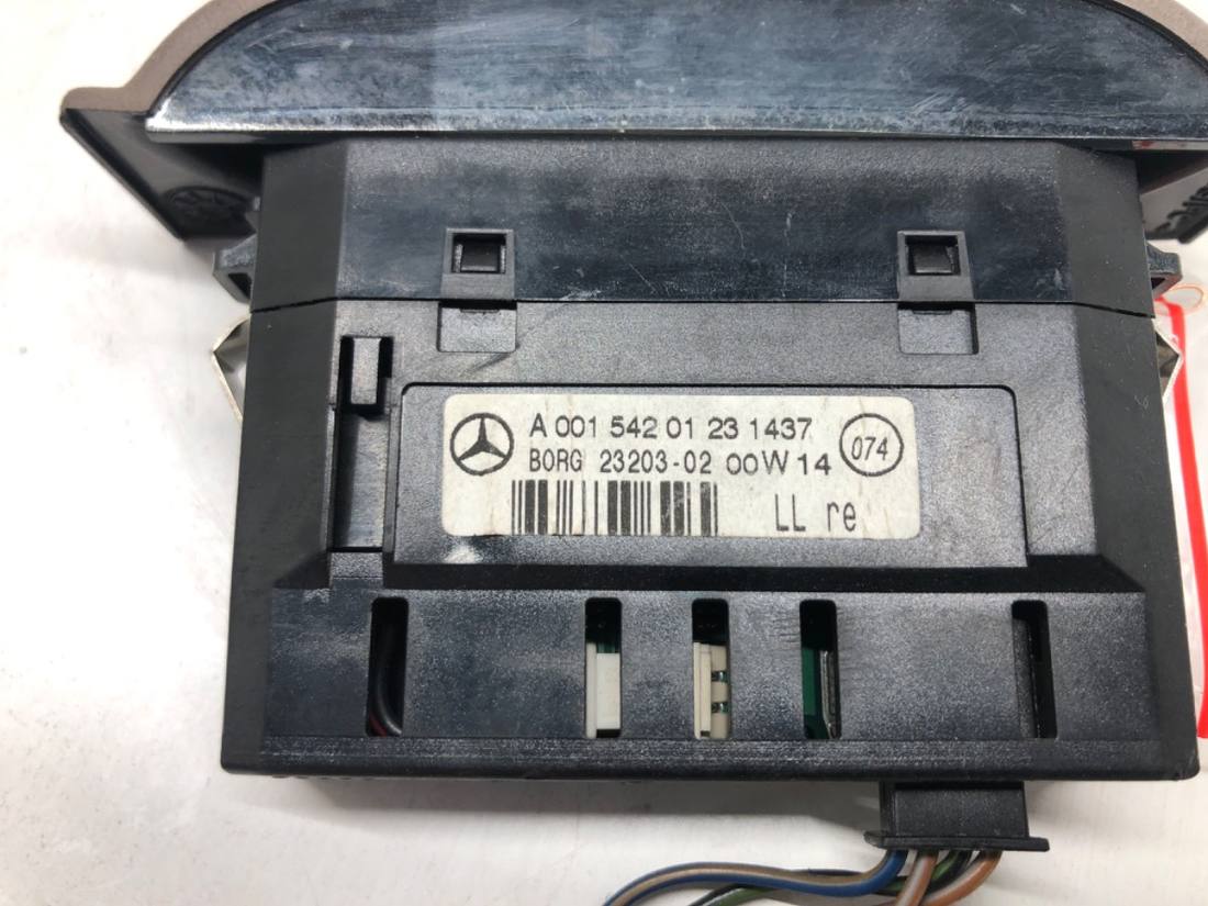 Монитор дисплей бортовой компьютер Mercedes S W221 A0015420123 — фото детали 4