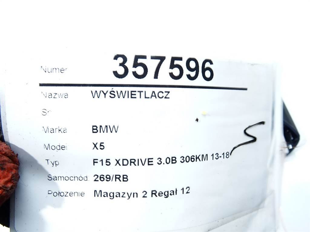 Монітор дисплей бортовий комп'ютер BMW X5 F15 9347878 — фото деталі 6