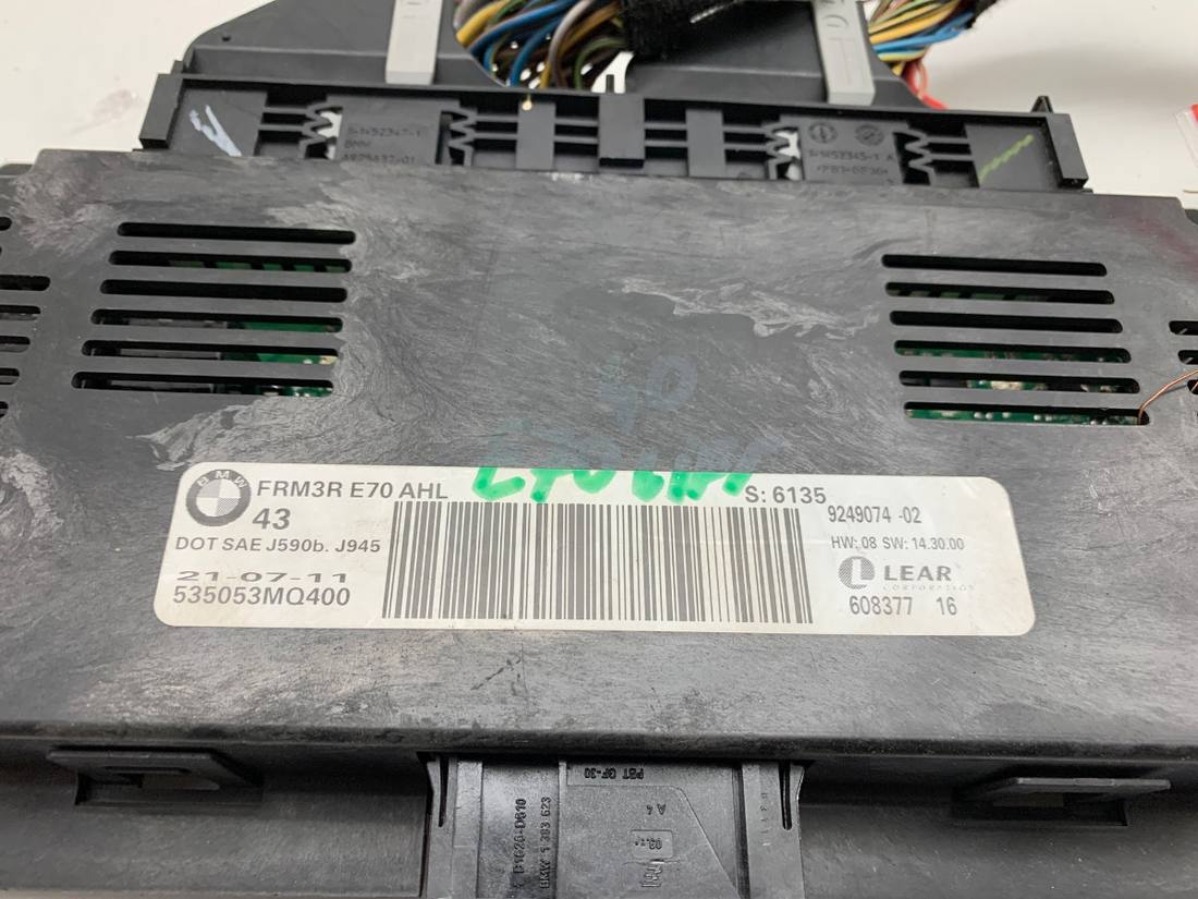 Блок керування модуль BMW X5 E70 9249074 — фото деталі 3