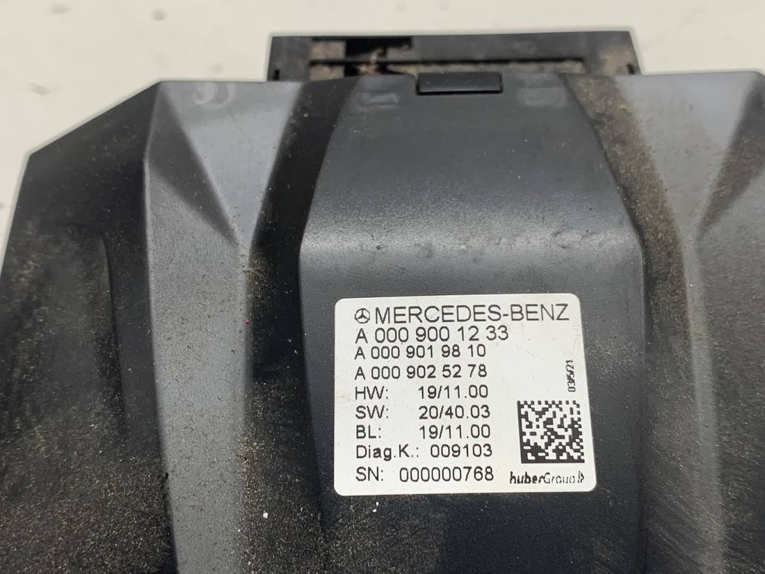 Блок керування модуль Mercedes Sprinter A0009001233 — фото деталі 4