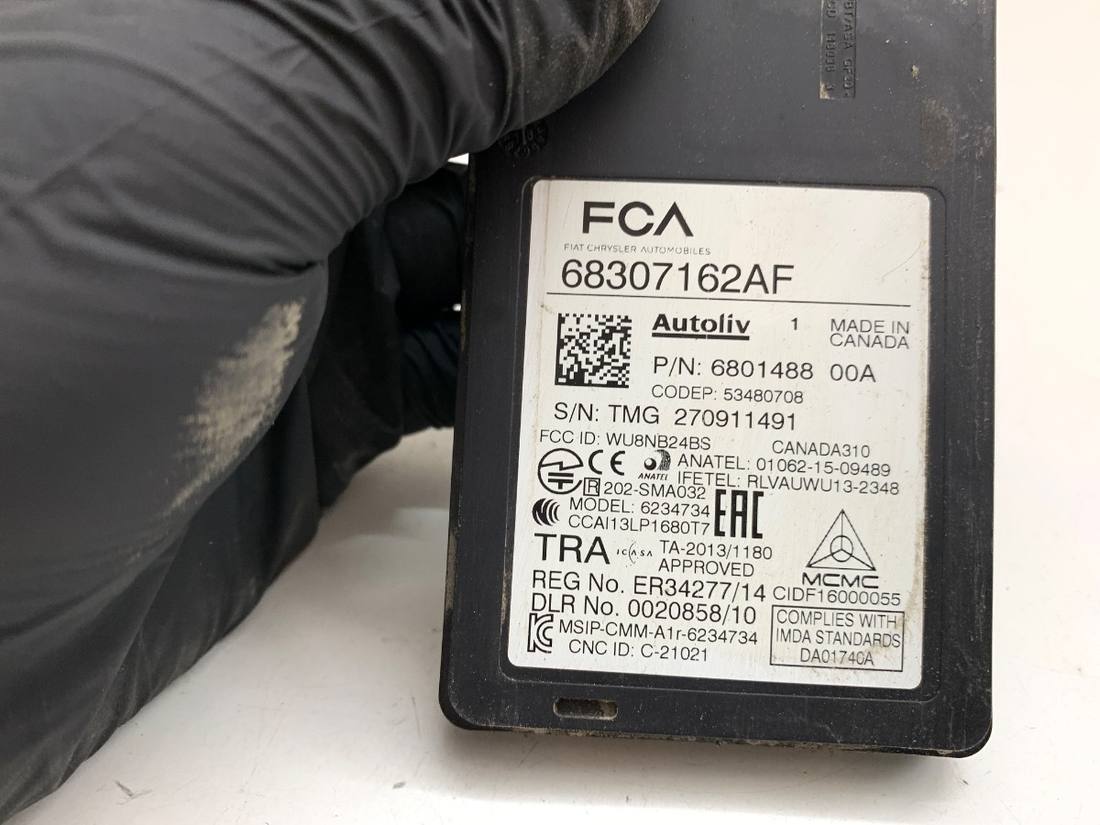 Блок управления модуль Jeep Cherokee 68307162AF — фото детали 4