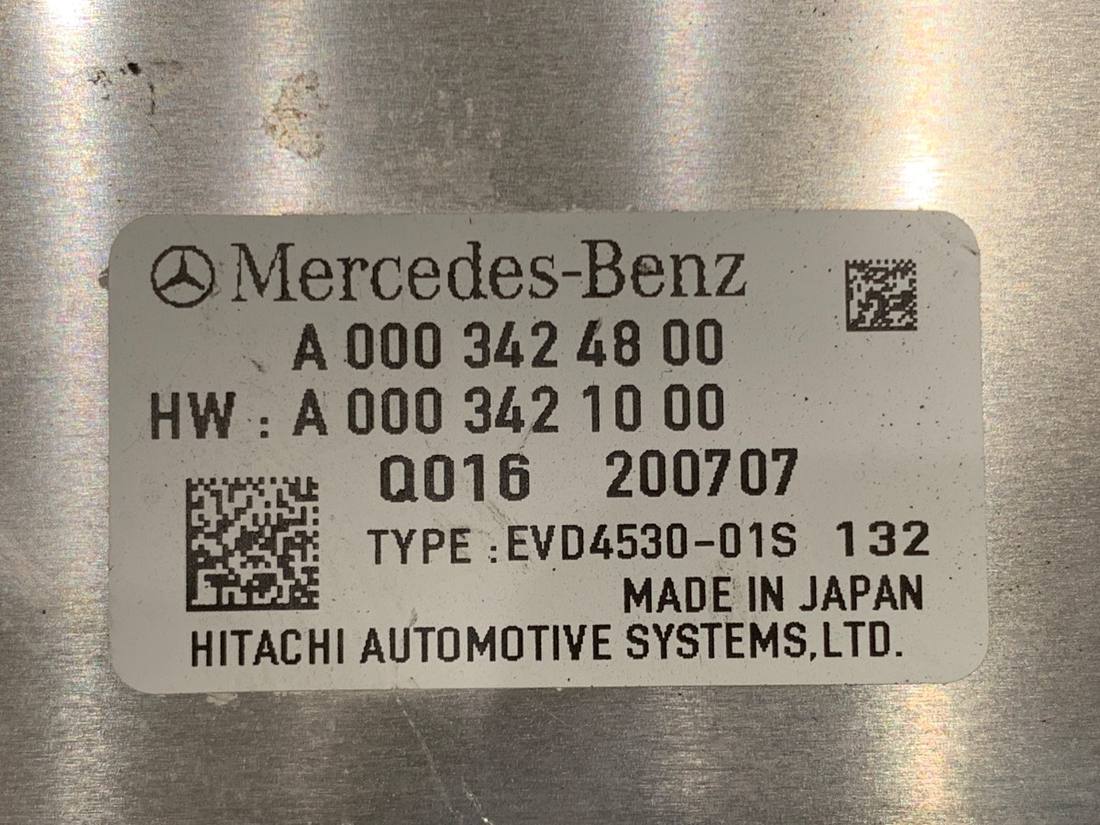 Блок управления модуль Mercedes Sprinter A0003424800 — фото детали 5