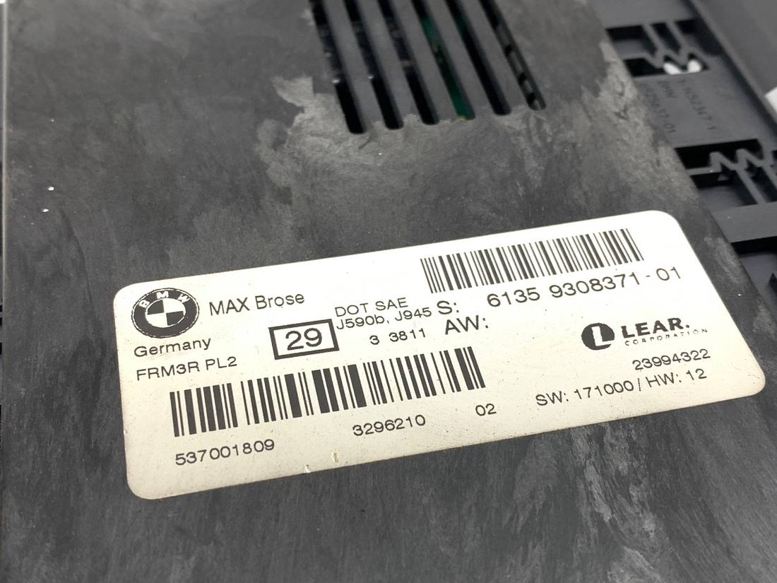 Блок керування модуль BMW X1 E84 9308371 — фото деталі 3