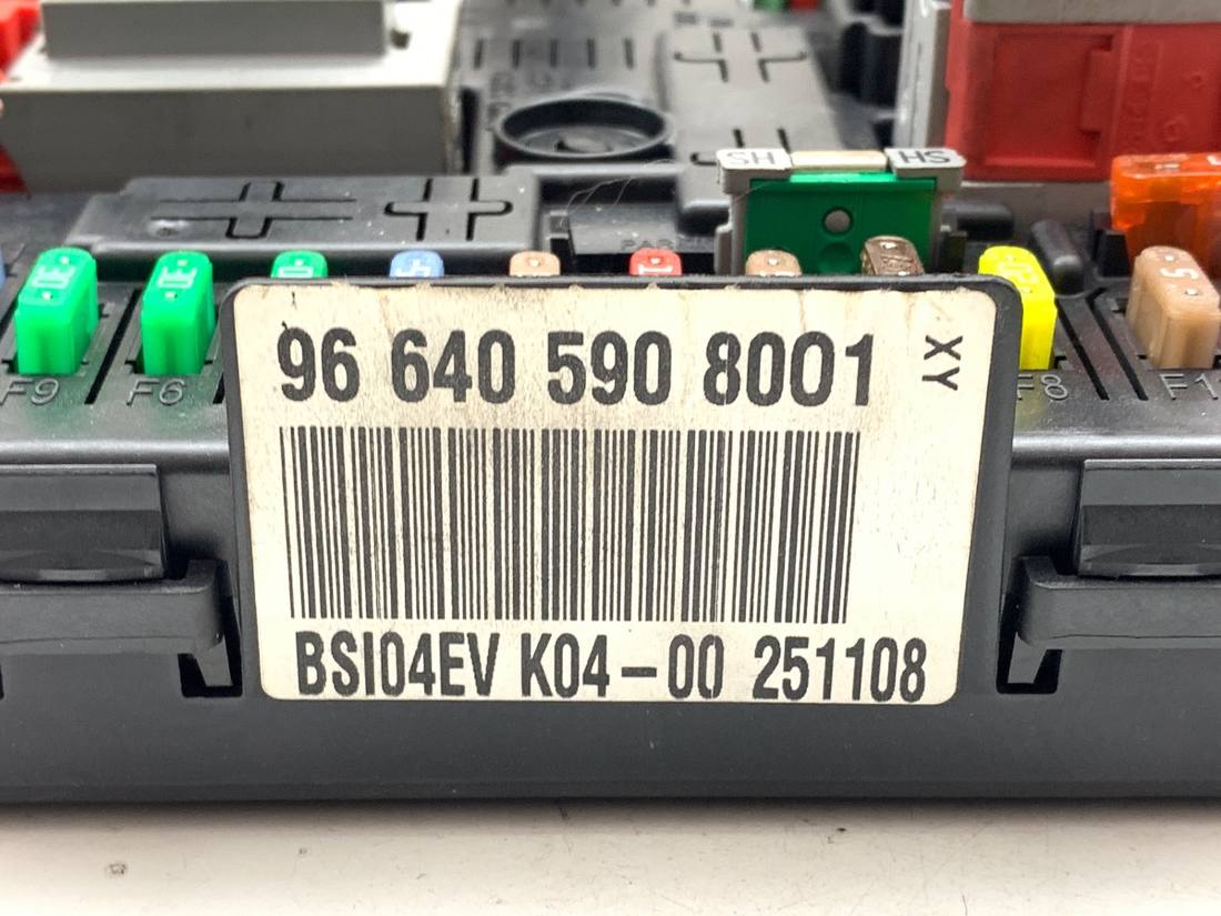 Блок керування модуль Citroen C4 9664059080 — фото деталі 4