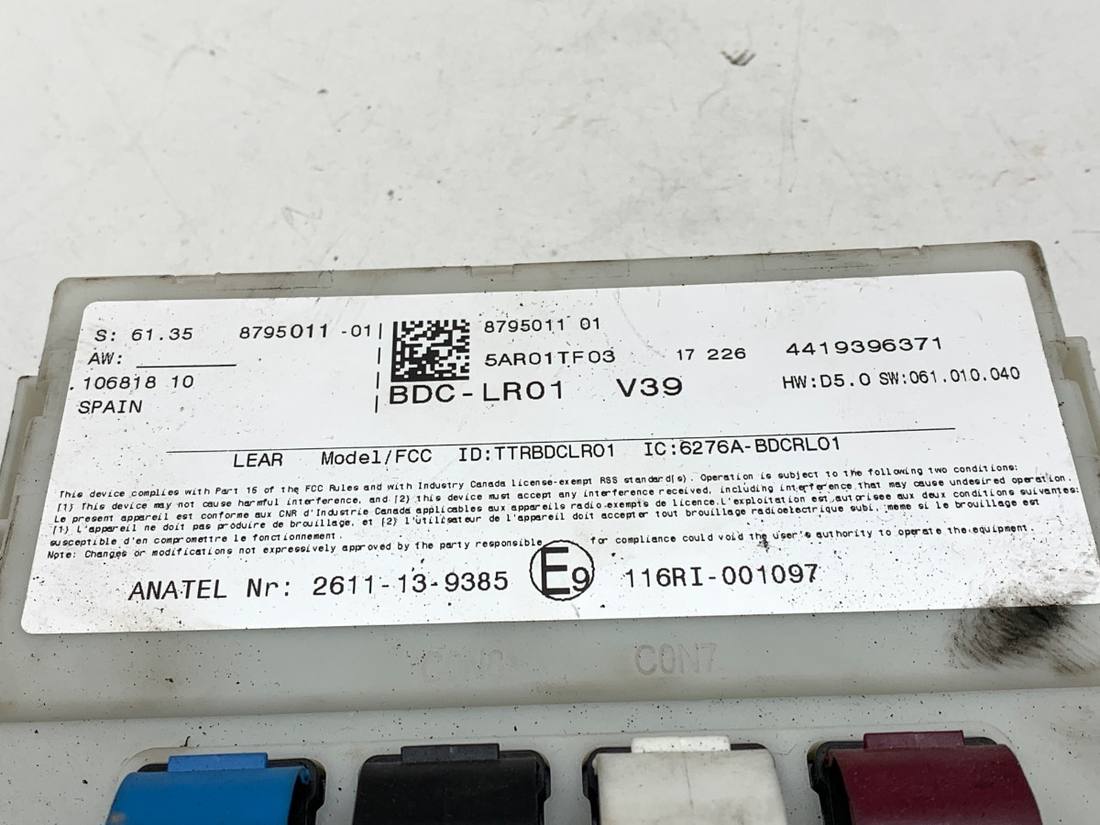 Блок керування модуль BMW X5 F15 8795011 — фото деталі 3