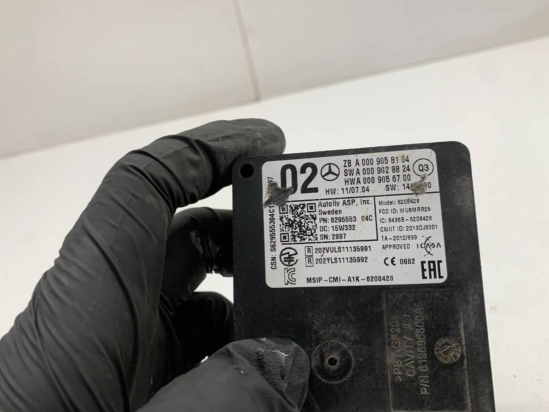 Блок керування модуль Mercedes GLE V167 A0009058104 — фото деталі 4