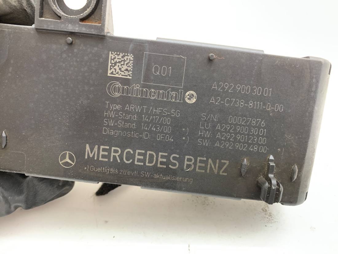 Блок керування модуль Mercedes GLE V167 A2929003001 — фото деталі 5