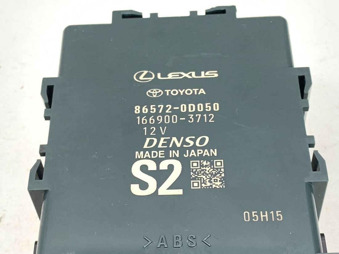 Блок керування модуль Toyota Yaris 3 86572-0D050 — фото деталі 3