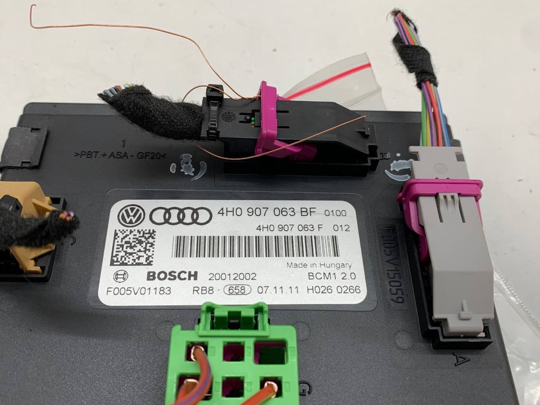 Блок керування модуль Audi A6 C7 4H0907063BF — фото деталі 4