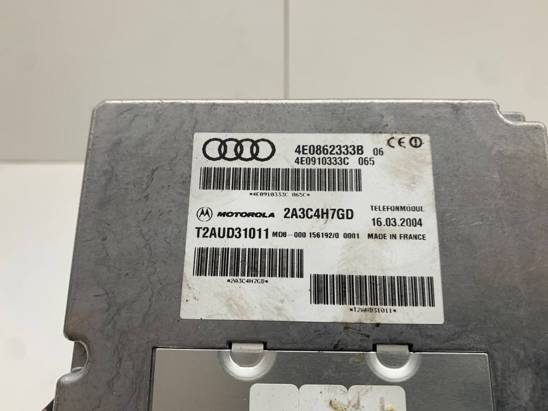 Блок керування модуль Audi A8 D3 4E0862333B — фото деталі 4
