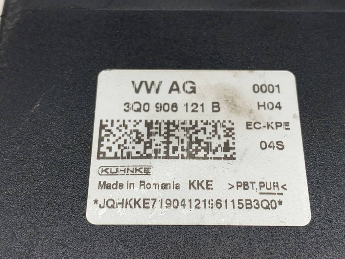 Блок керування модуль Volkswagen Arteon 3Q0906121B — фото деталі 3