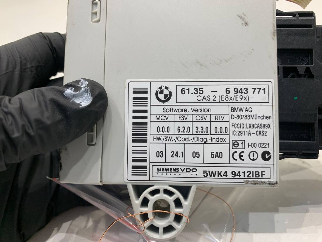 Блок керування модуль BMW 3 E90 6943771 — фото деталі 4