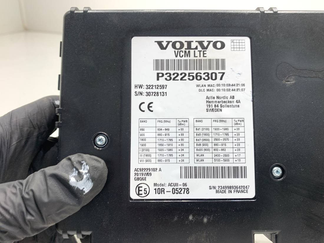 Блок керування модуль Volvo V60 32256307 — фото деталі 3