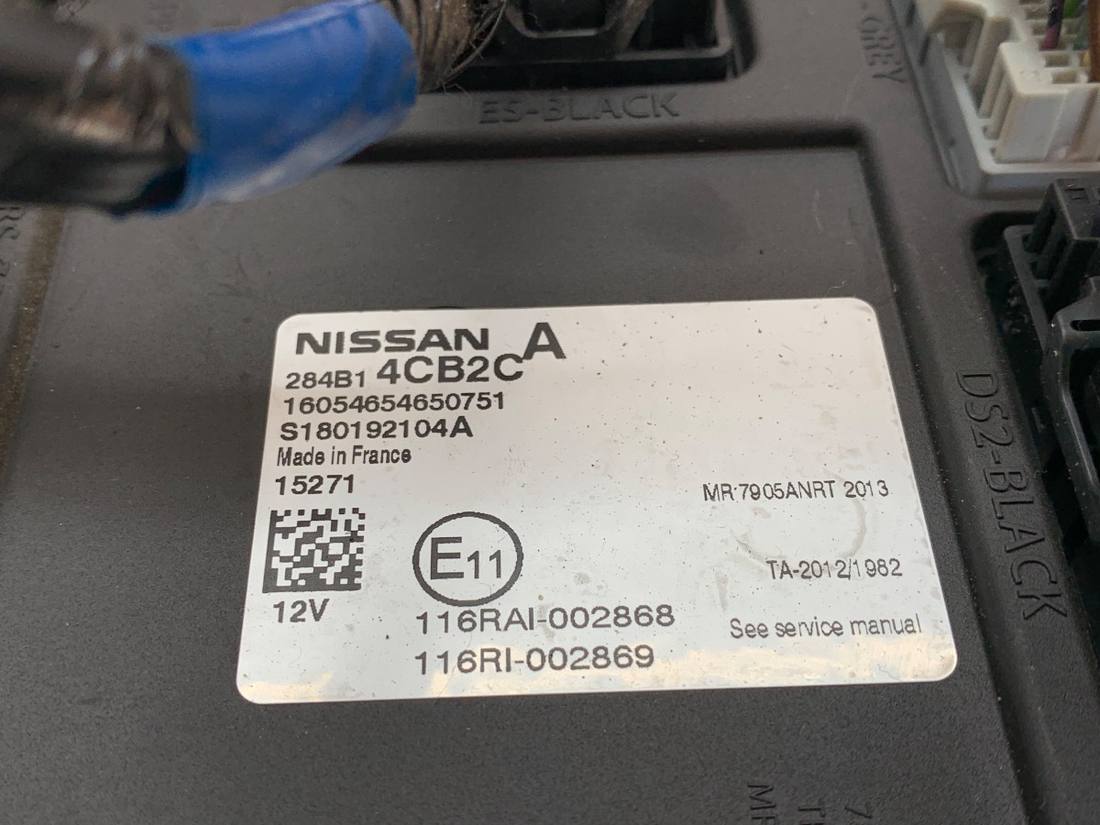 Блок керування модуль Nissan Qashqai 284B14CB2C — фото деталі 3