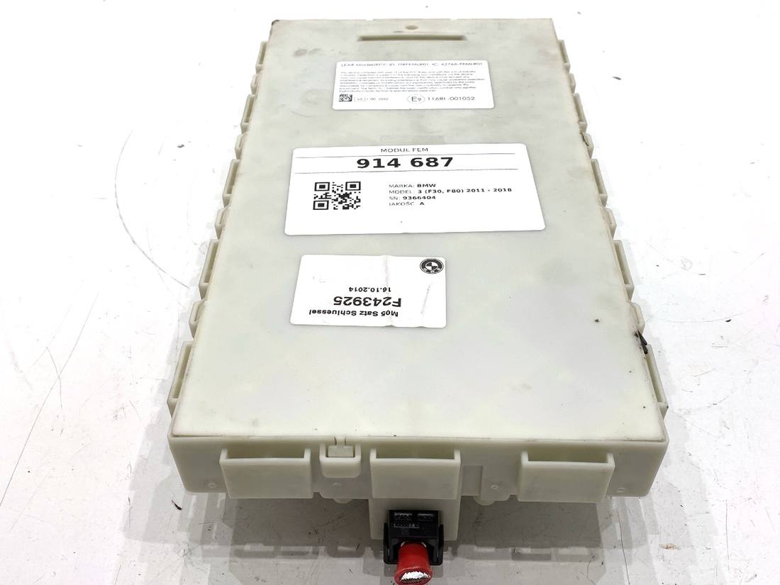 Блок керування модуль BMW 3 F30 9366404