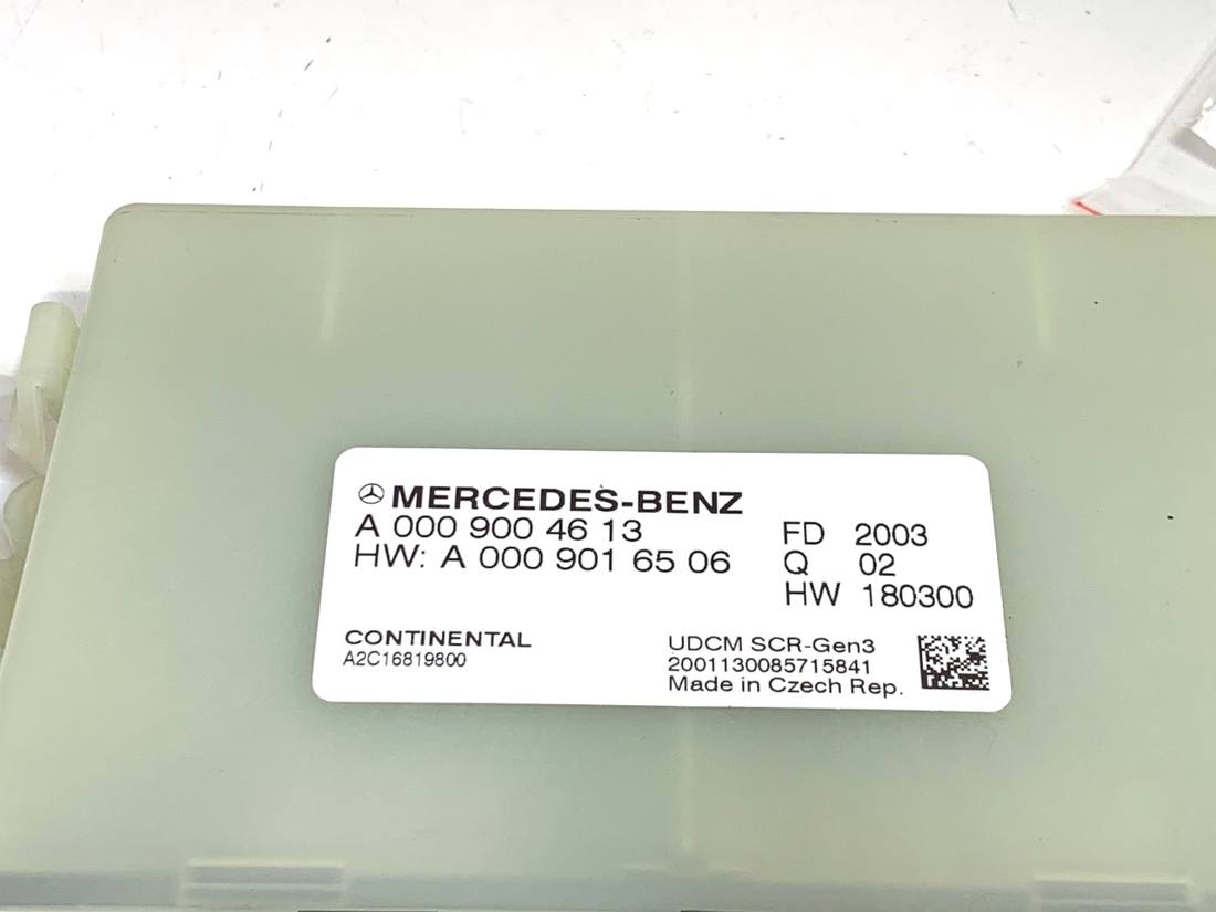Блок керування модуль Mercedes GLC X253 A0009004613 — фото деталі 4