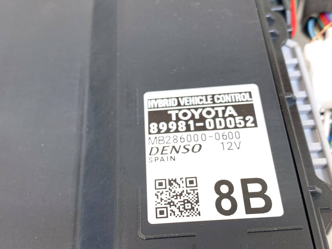 Блок керування модуль Toyota Yaris 3 89981-0D052 — фото деталі 4