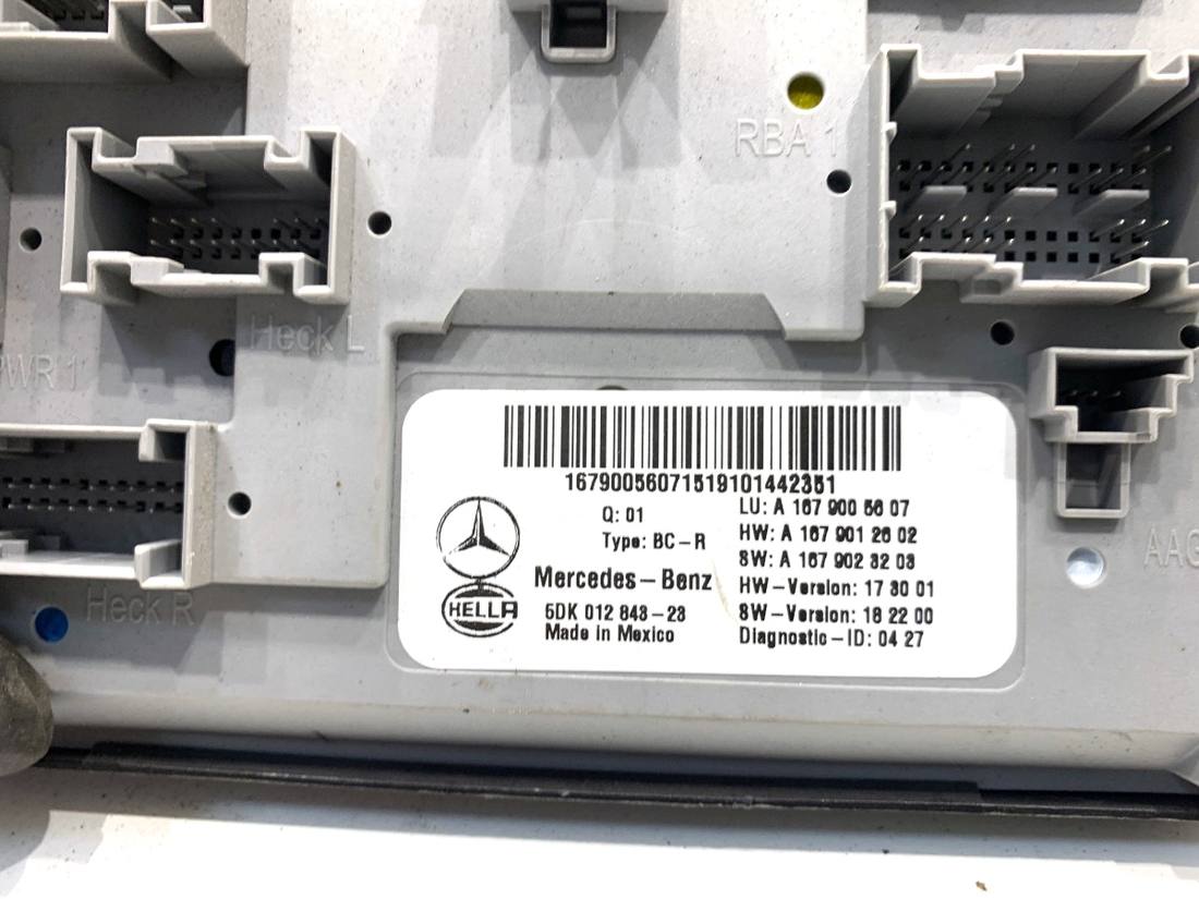Блок керування модуль Mercedes GLE V167 A1679005607 — фото деталі 4