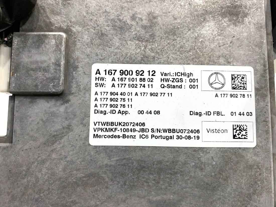 Блок керування модуль Mercedes GLE V167 A1679009212 — фото деталі 4