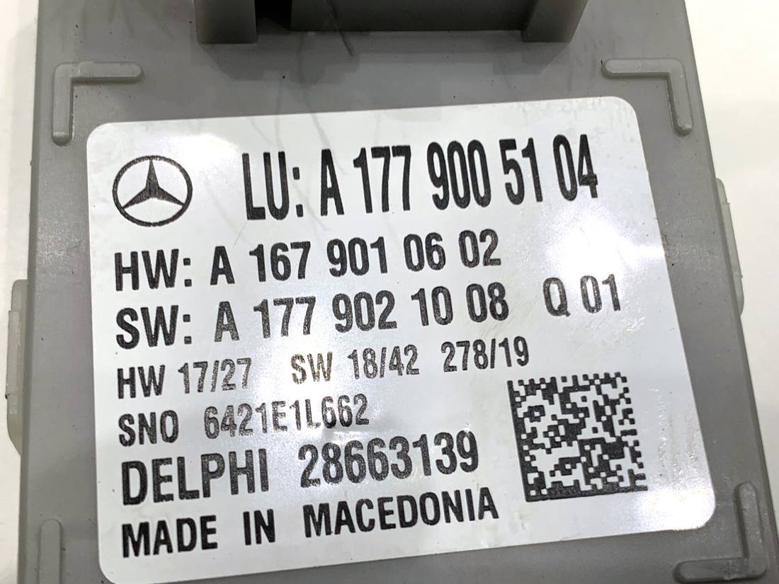 Блок управления модуль Mercedes GLE V167 1779005104 — фото детали 3