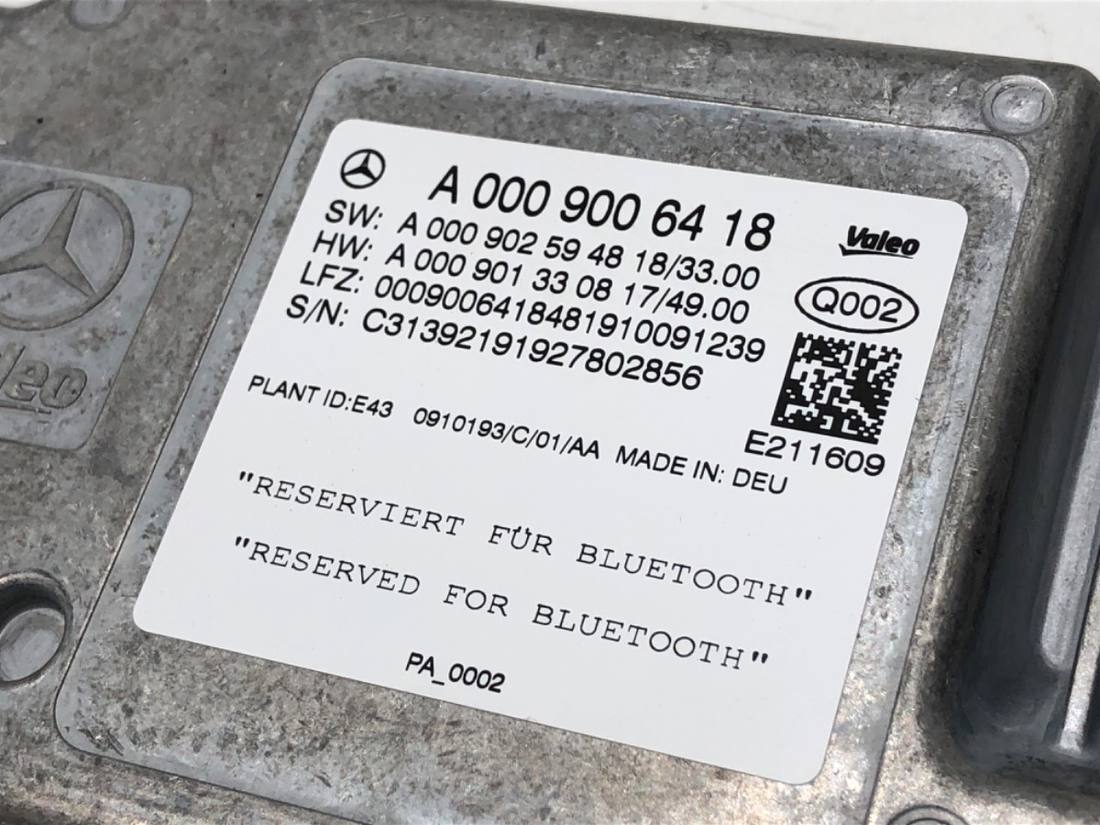 Блок керування модуль Mercedes GLE V167 A0009006418 — фото деталі 4