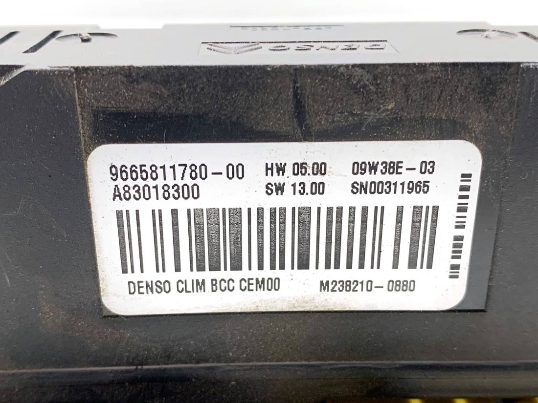 Блок керування модуль Citroen C4 9665811780 — фото деталі 4