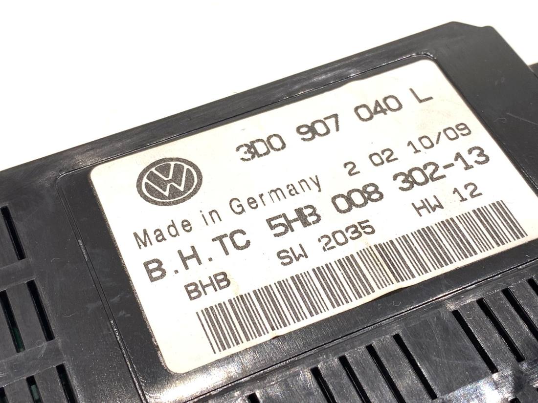 Блок керування модуль Volkswagen Phaeton 3D0907040L — фото деталі 3