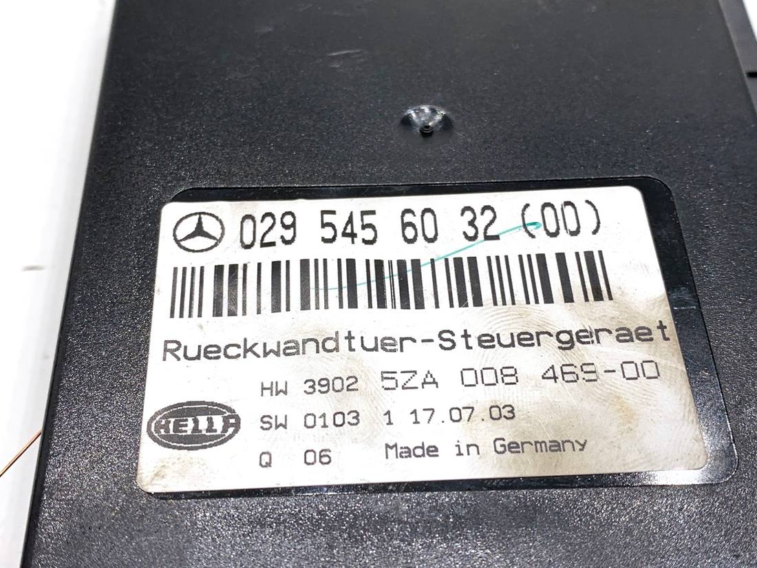Блок керування модуль Mercedes E W211 0295456032 — фото деталі 4