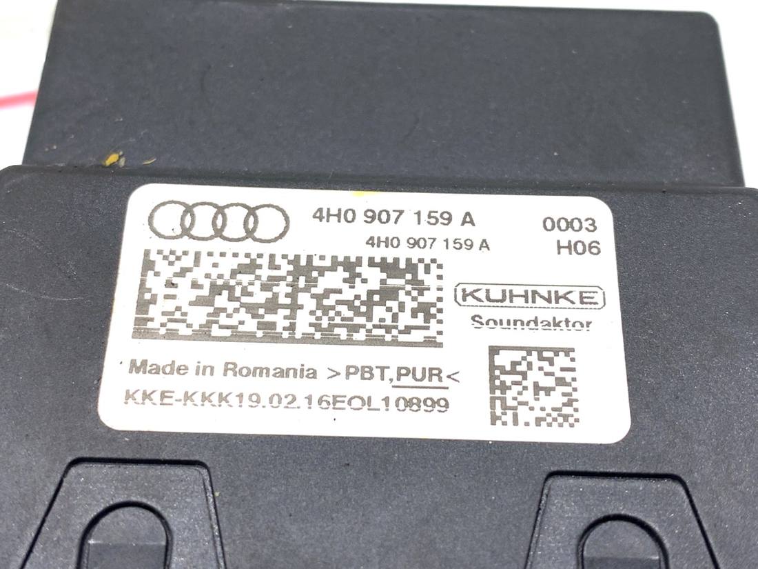 Блок управления модуль Audi A8 D4 4H0907159A — фото детали 4