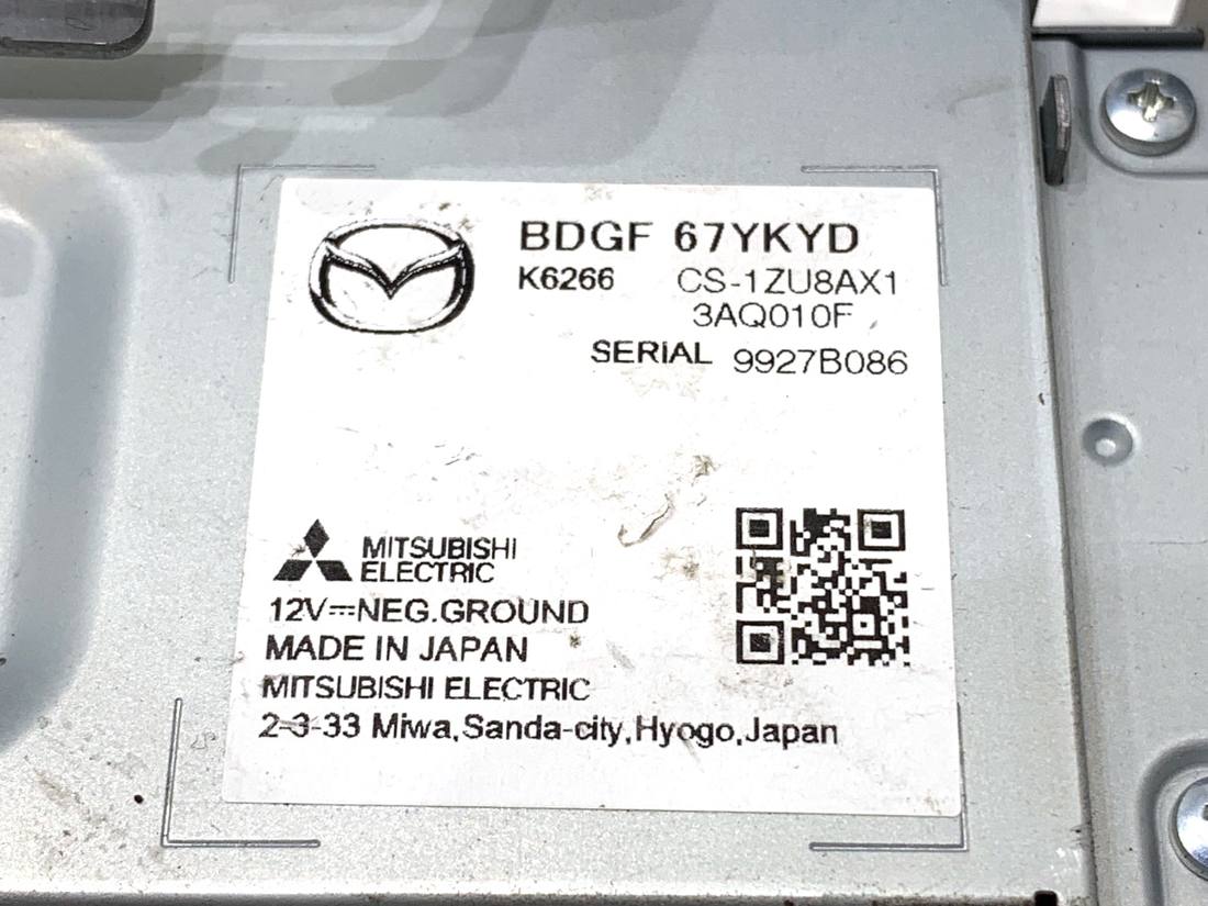 Блок керування модуль Mazda 3 BDGF67YKYD — фото деталі 5