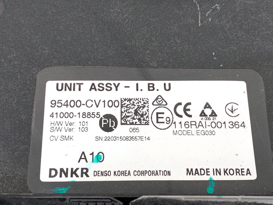 Блок управления модуль Kia EV6 95400-CV100 — фото детали 4
