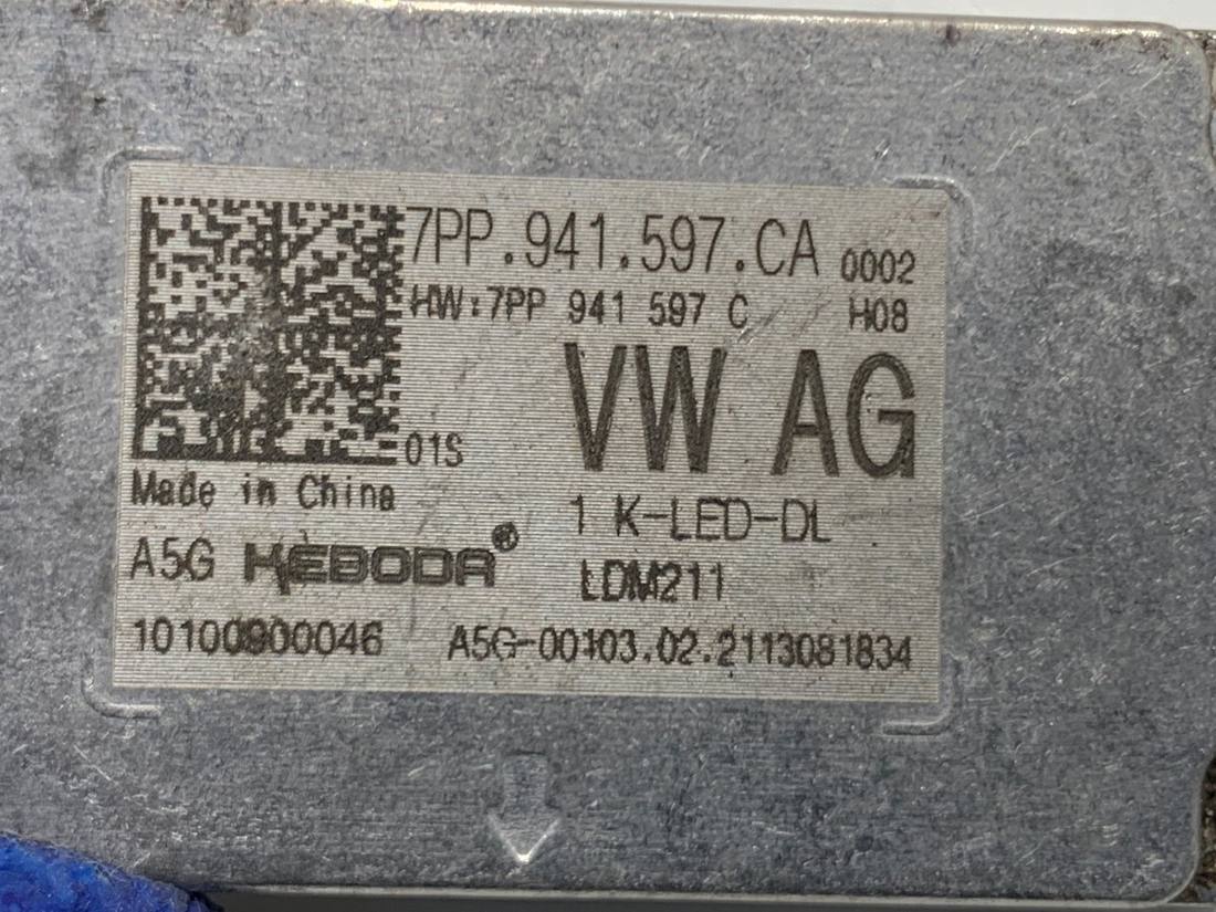 Блок керування модуль Volkswagen Passat B8 7PP941597CA — фото деталі 4