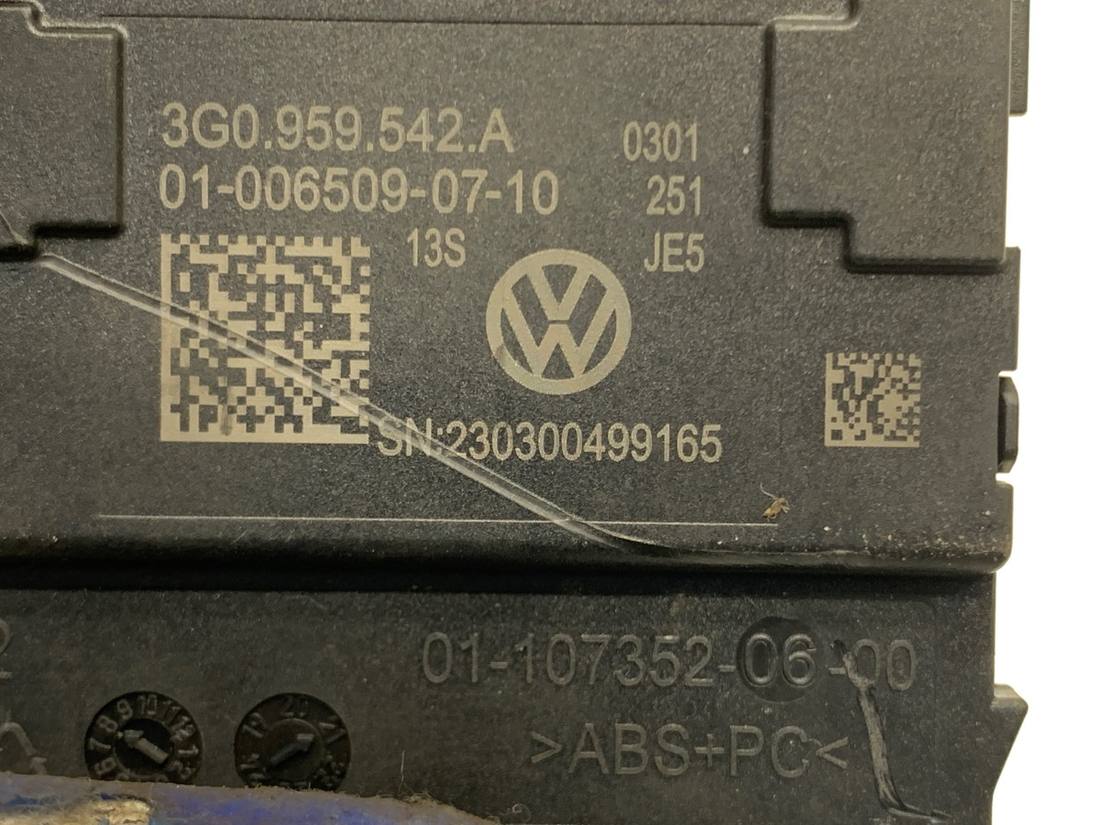 Блок керування модуль Volkswagen Passat B8 3G0959542A — фото деталі 3