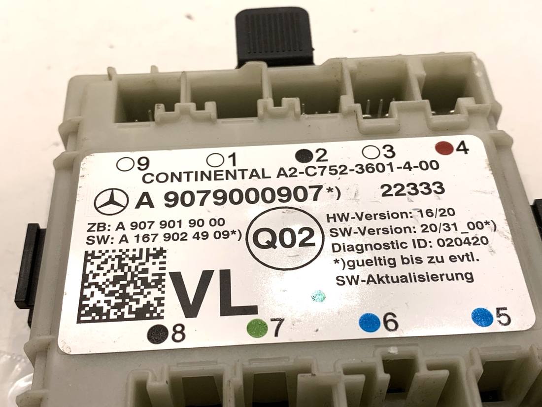 Блок керування модуль Mercedes Sprinter A9079000907 — фото деталі 3