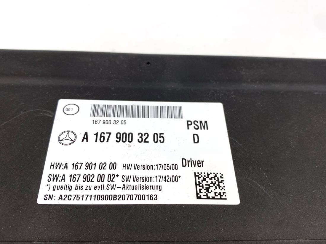 Блок управления модуль Mercedes GLE V167 A1679003205 — фото детали 4