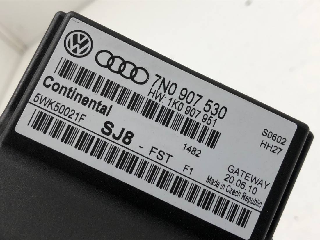 Блок керування модуль Skoda Superb 2 7N0907530 — фото деталі 3