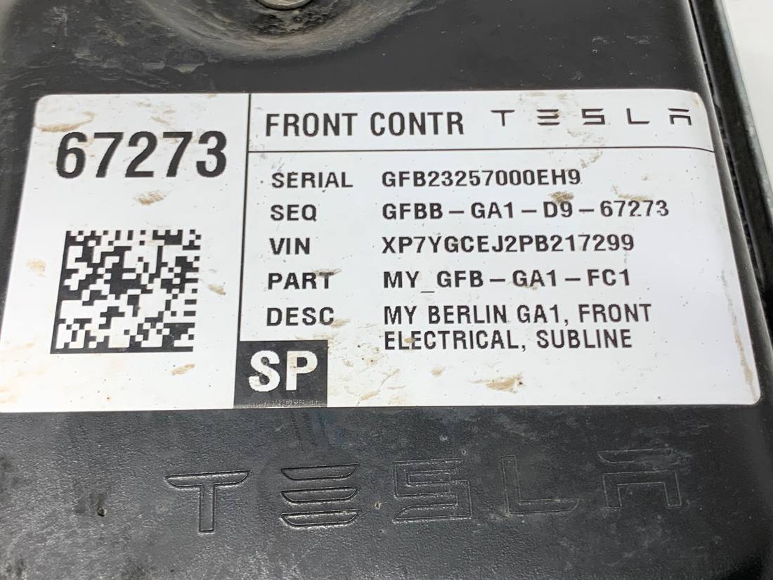 Блок керування модуль Tesla Model Y 161671500C — фото деталі 6