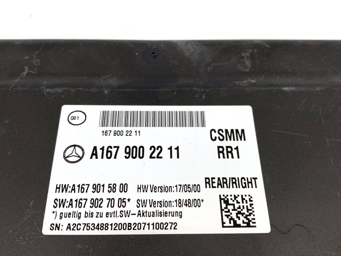 Блок керування модуль Mercedes GLE V167 A1679002211 — фото деталі 4