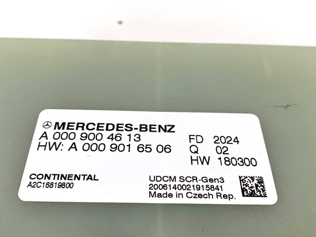 Блок управления модуль Mercedes GLE V167 A0009016506 — фото детали 4