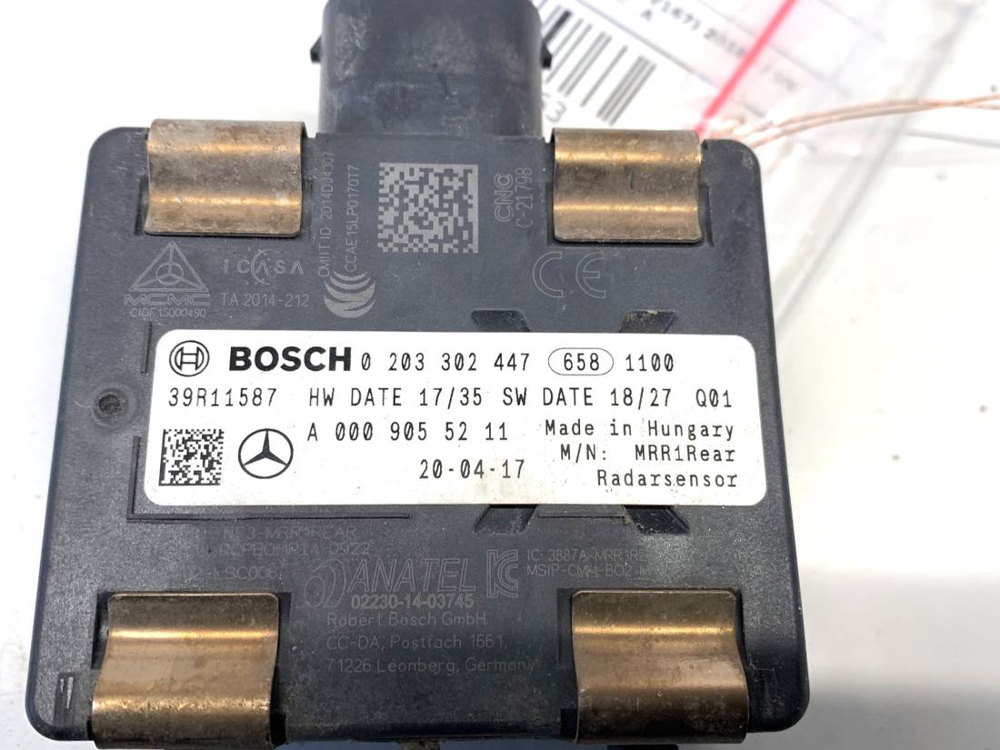 Блок керування модуль Mercedes GLE V167 A0009055211 — фото деталі 4