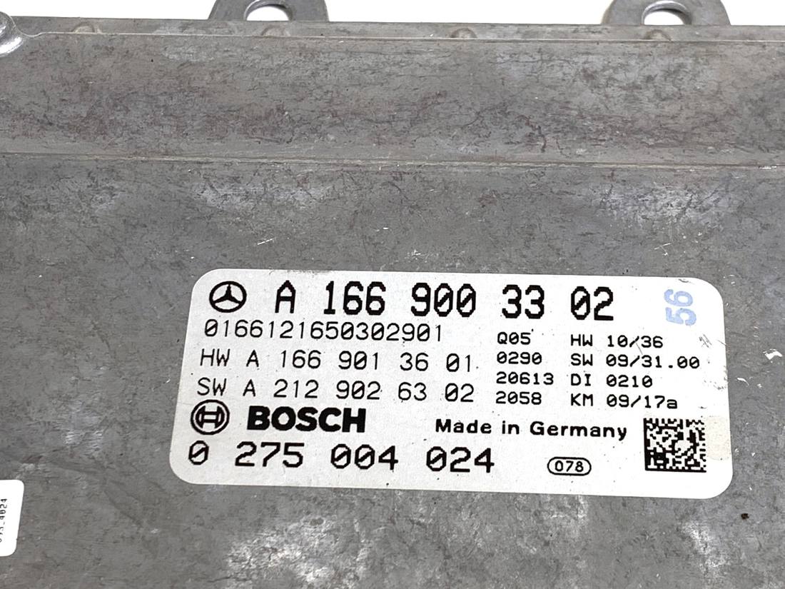 Блок керування модуль Mercedes GL X166 A1669003302 — фото деталі 4