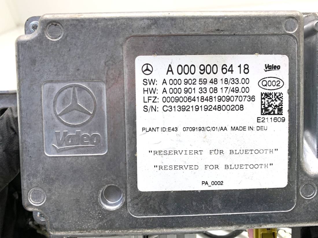Блок керування модуль Mercedes GLE V167 A0009006418 — фото деталі 4