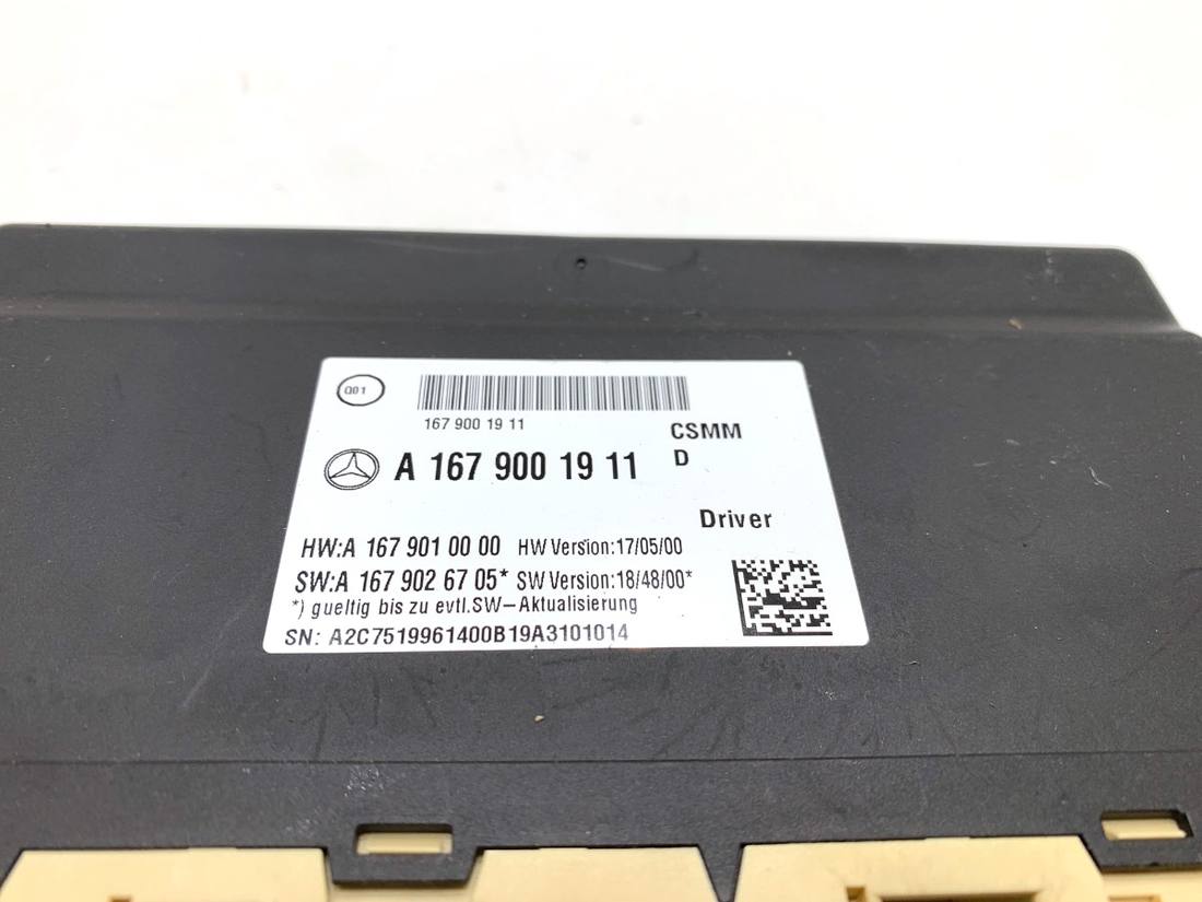 Блок керування модуль Mercedes GLE V167 A1679001911 — фото деталі 4